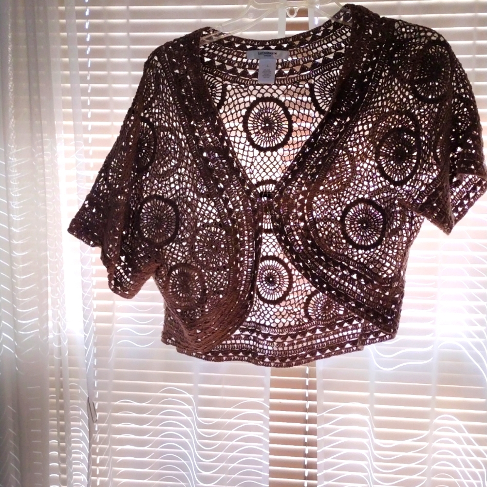 Liz Clayborn shrug. Taupe. Size L.
